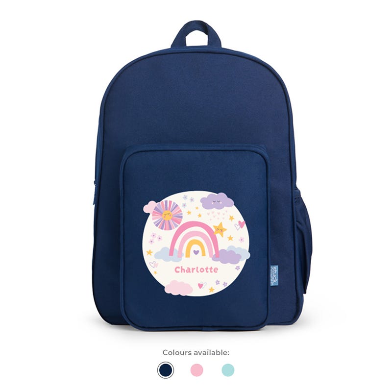 Personalised Kids Backpack Durable Comfy Adventure Ready
