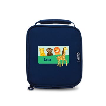 With an easy zip opening and carry handle, this mini bento cooler bag with fun designs is perfect for lunch on the go.