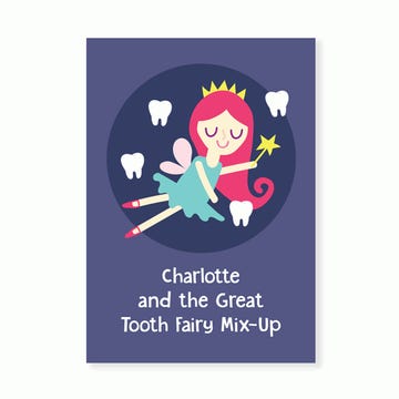 personalised tooth fairy book for kids