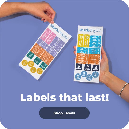 Name labels that last