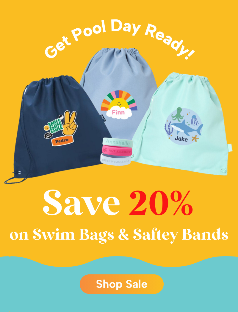 20% Off Swim Bags & Safety Bands