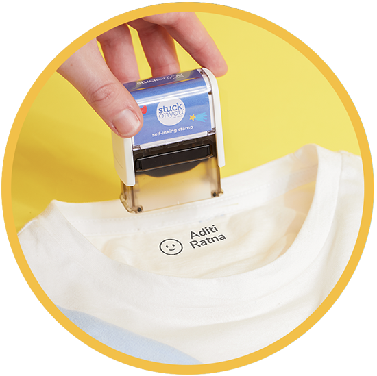 personalised clothing stamps