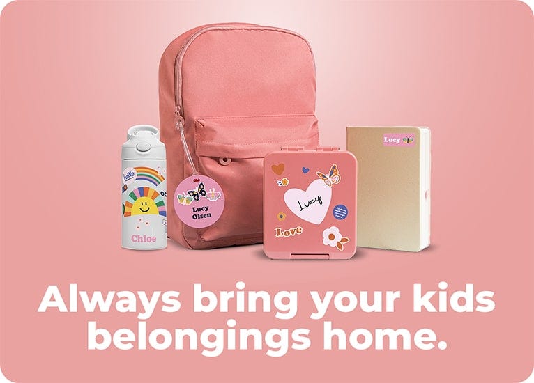 Always bring your kids belongings home