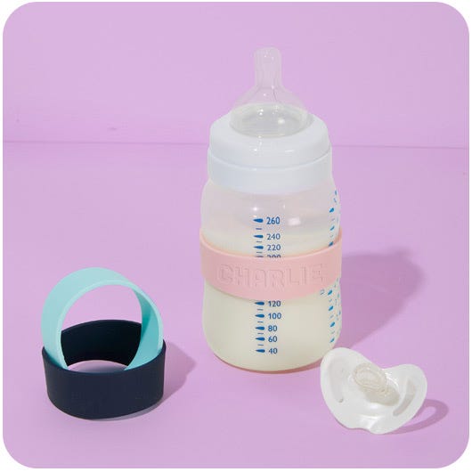Personalised name labels and bottle bands for daycare and kinder 