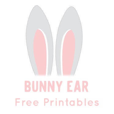 Easter Bunny Ears Printable activity