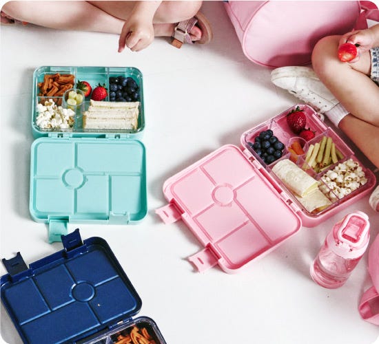 Kids School Lunch Box by Stuck On You 